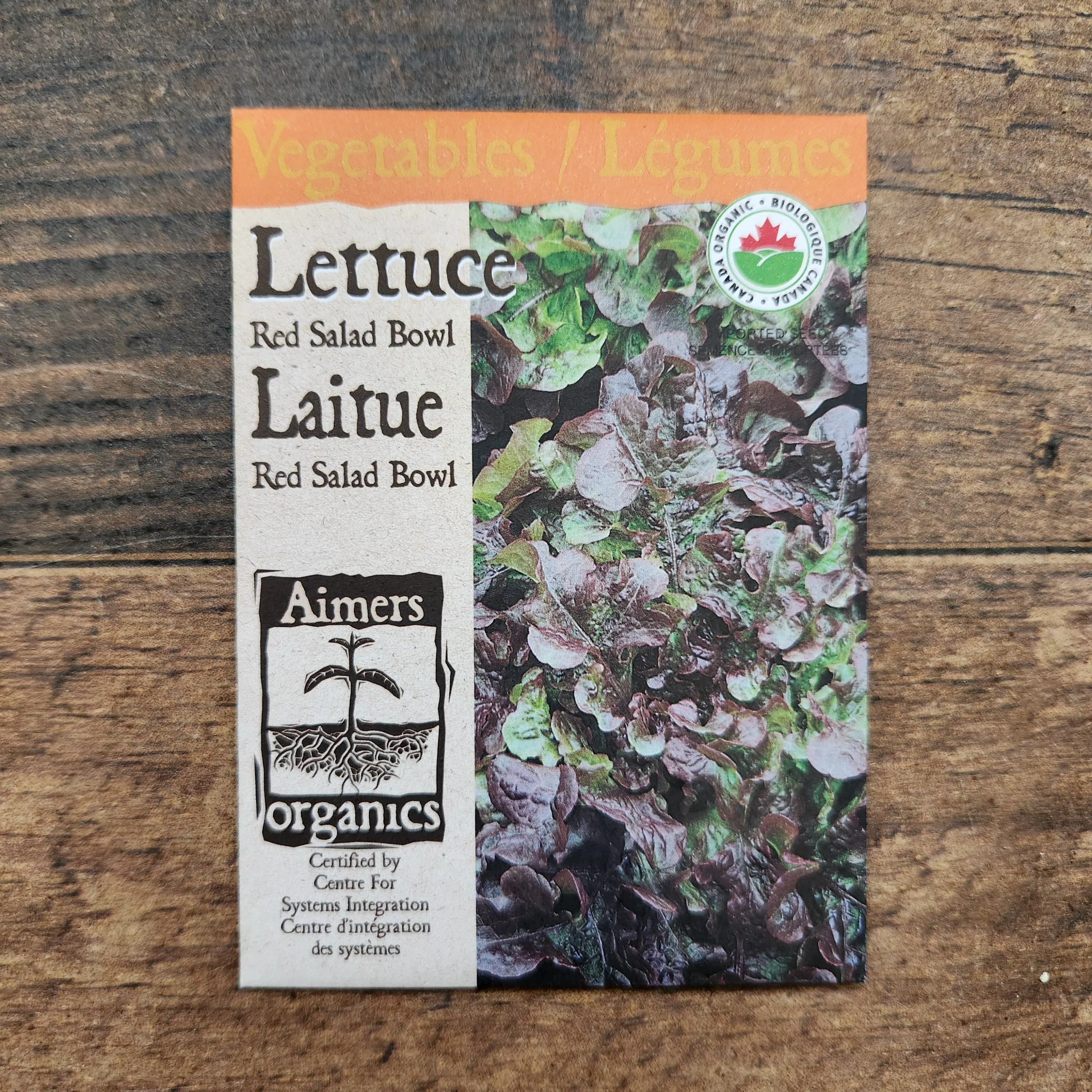 Laitue 'Red Salad Bowl' bio - Image 2