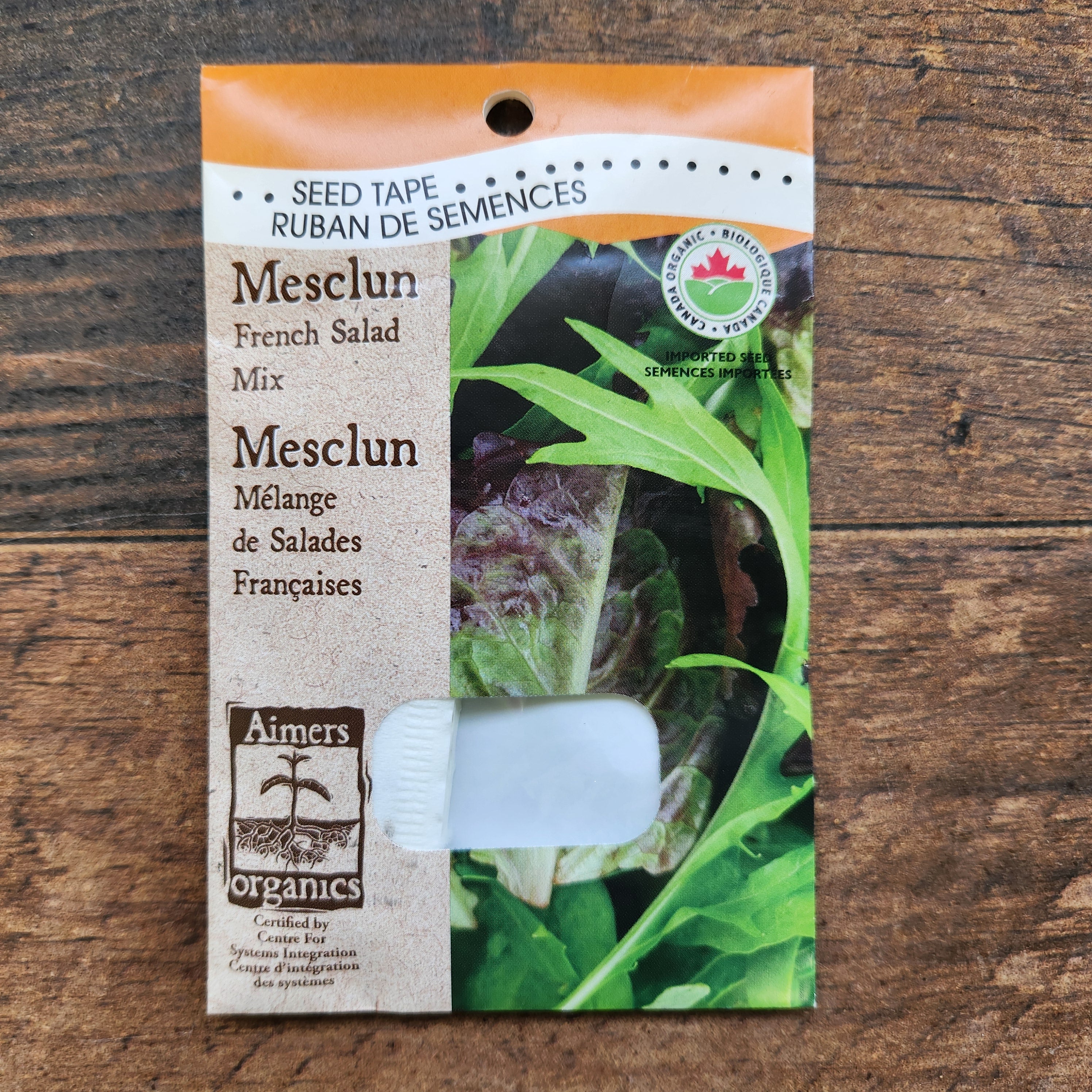 Mélange de mesclun 'Salades françaises' sur ruban bio - Image 2