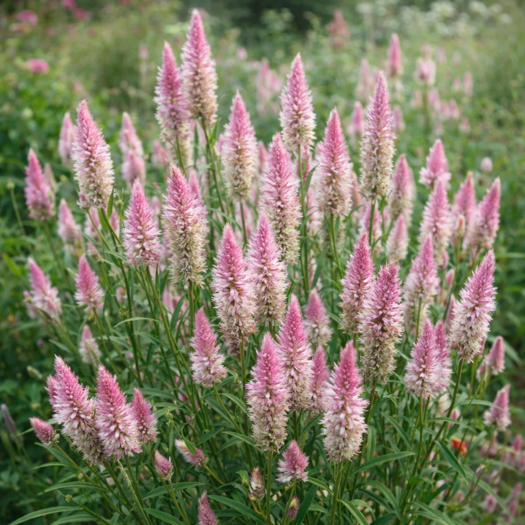 Célosie 'Flamingo Feather' bio