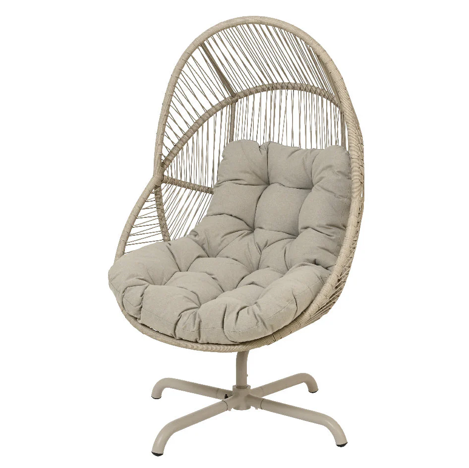 Chaise Ćuf en rotin gris â Collection Hvar