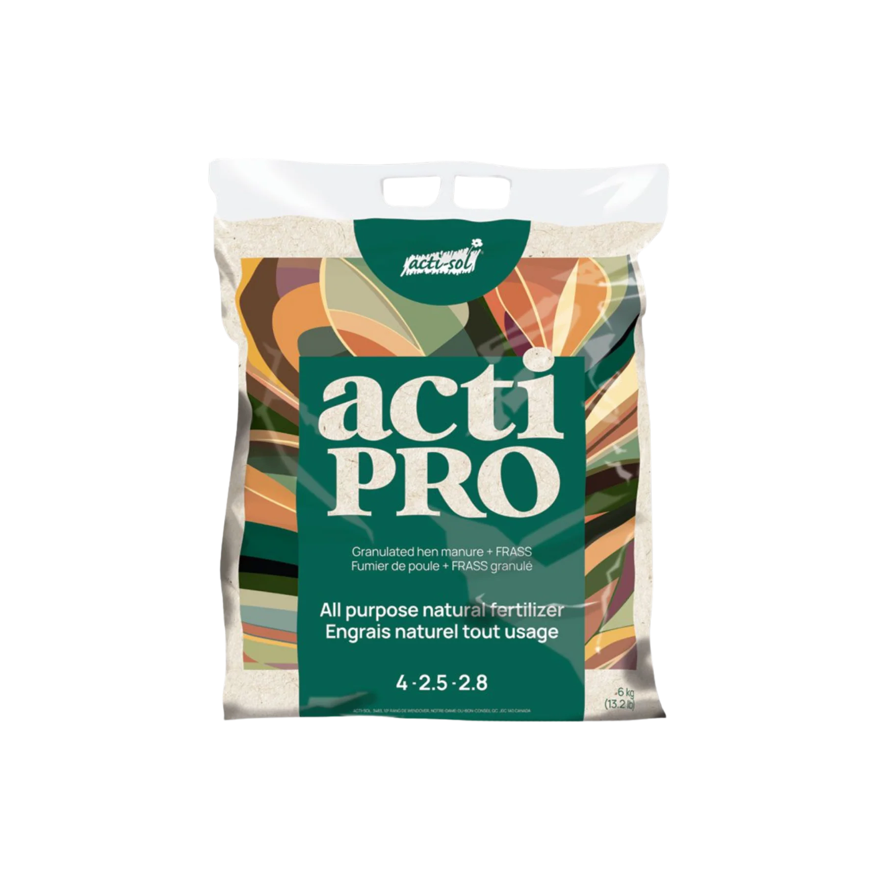 Fumier de poule et Frass ACTIPRO 4-2.5-2.8