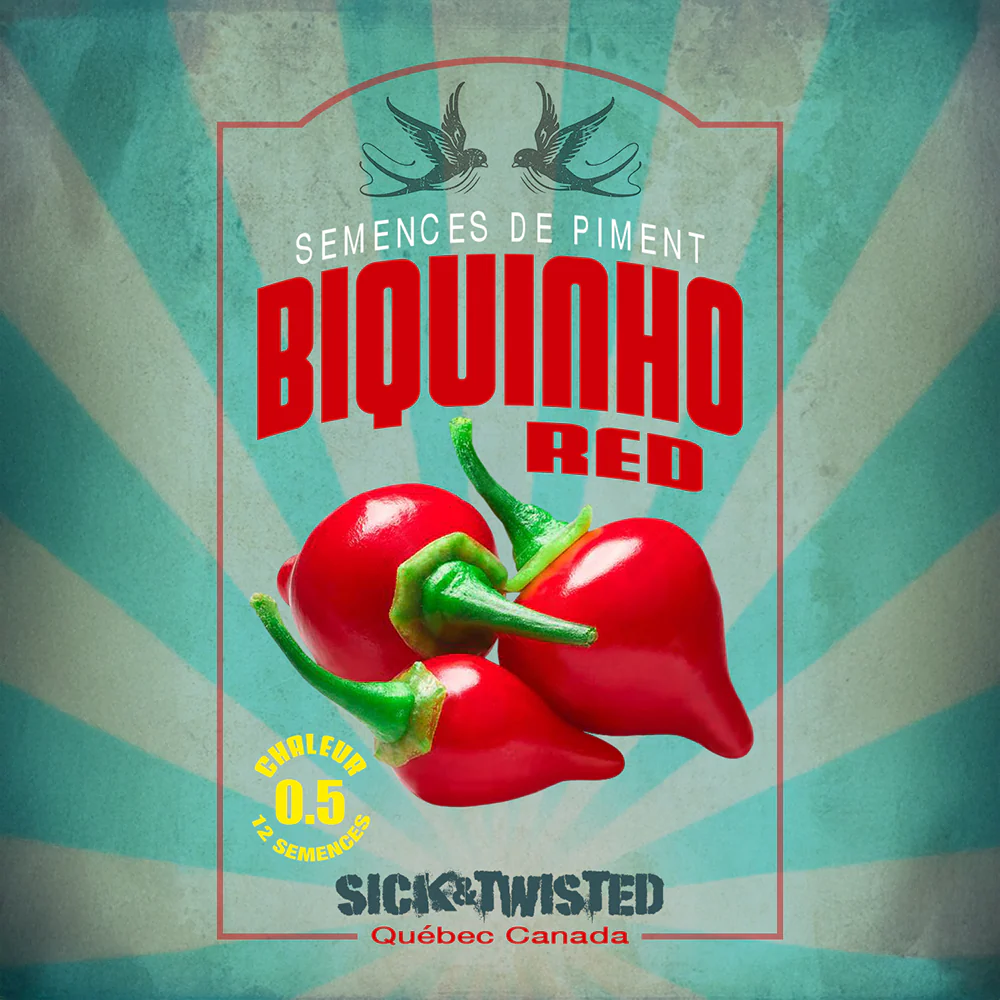 Piment fort 'Biquinho Rouge'