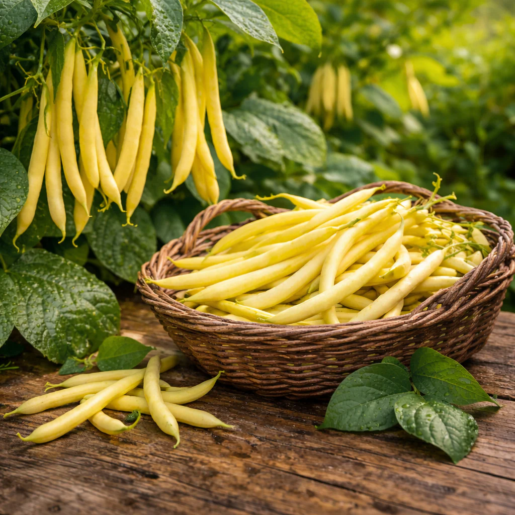 Haricot jaune 'Gold Rush' bio