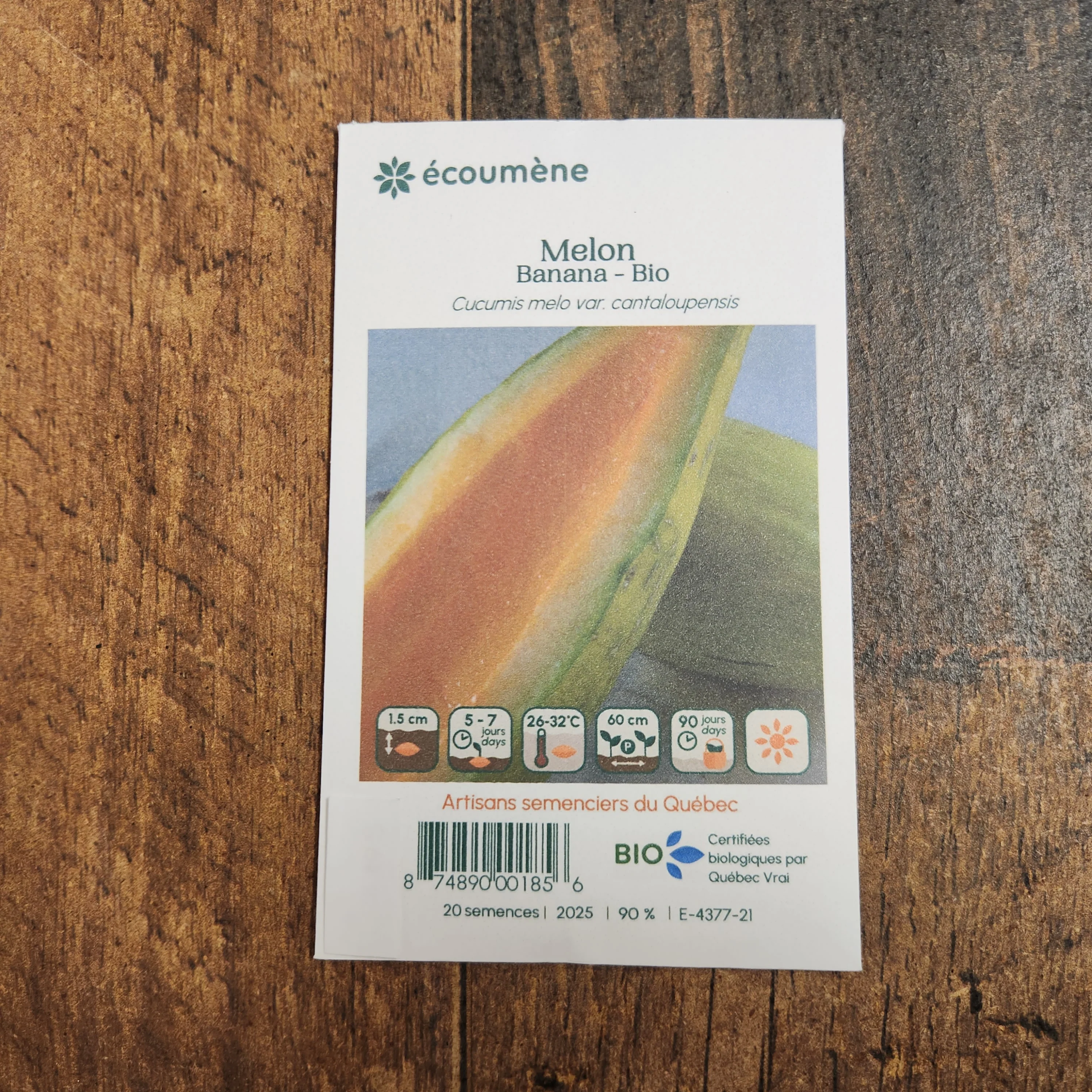 Melon 'Banana' bio - Image 2