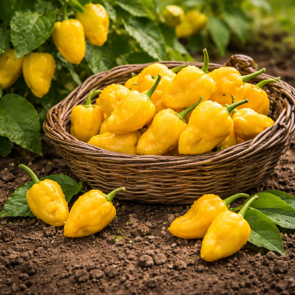 Poivron jaune 'Trinidad Perfume' bio