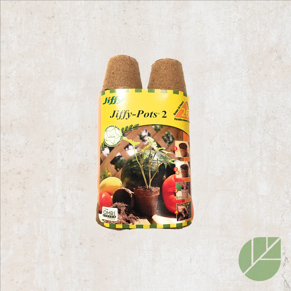 Pots ronds biodégradables 2″ Jiffy - Image 2