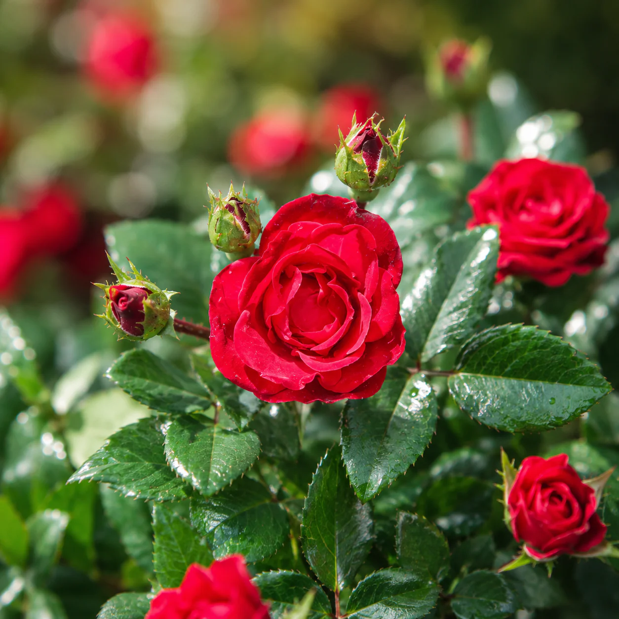 Rosier rustique 'Knock Out Petite'