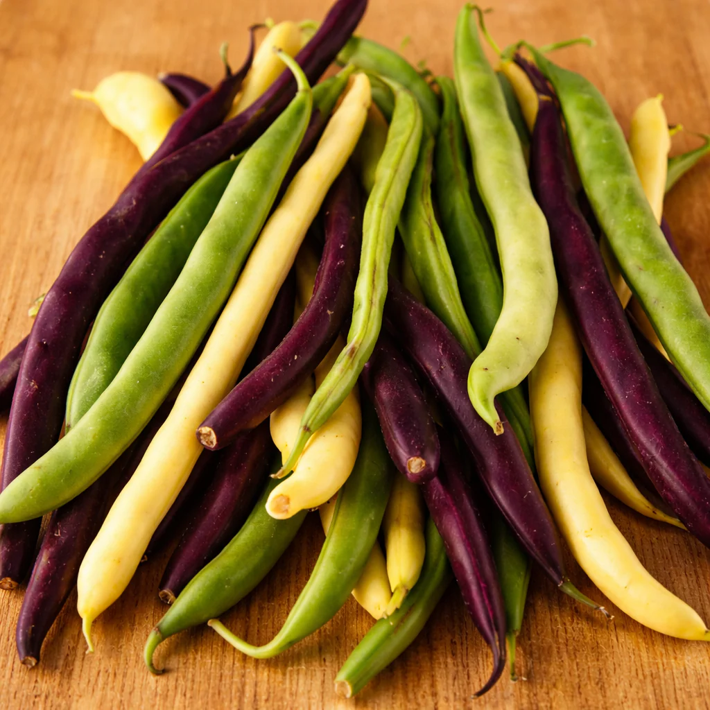 Mélange de haricots grimpants bio