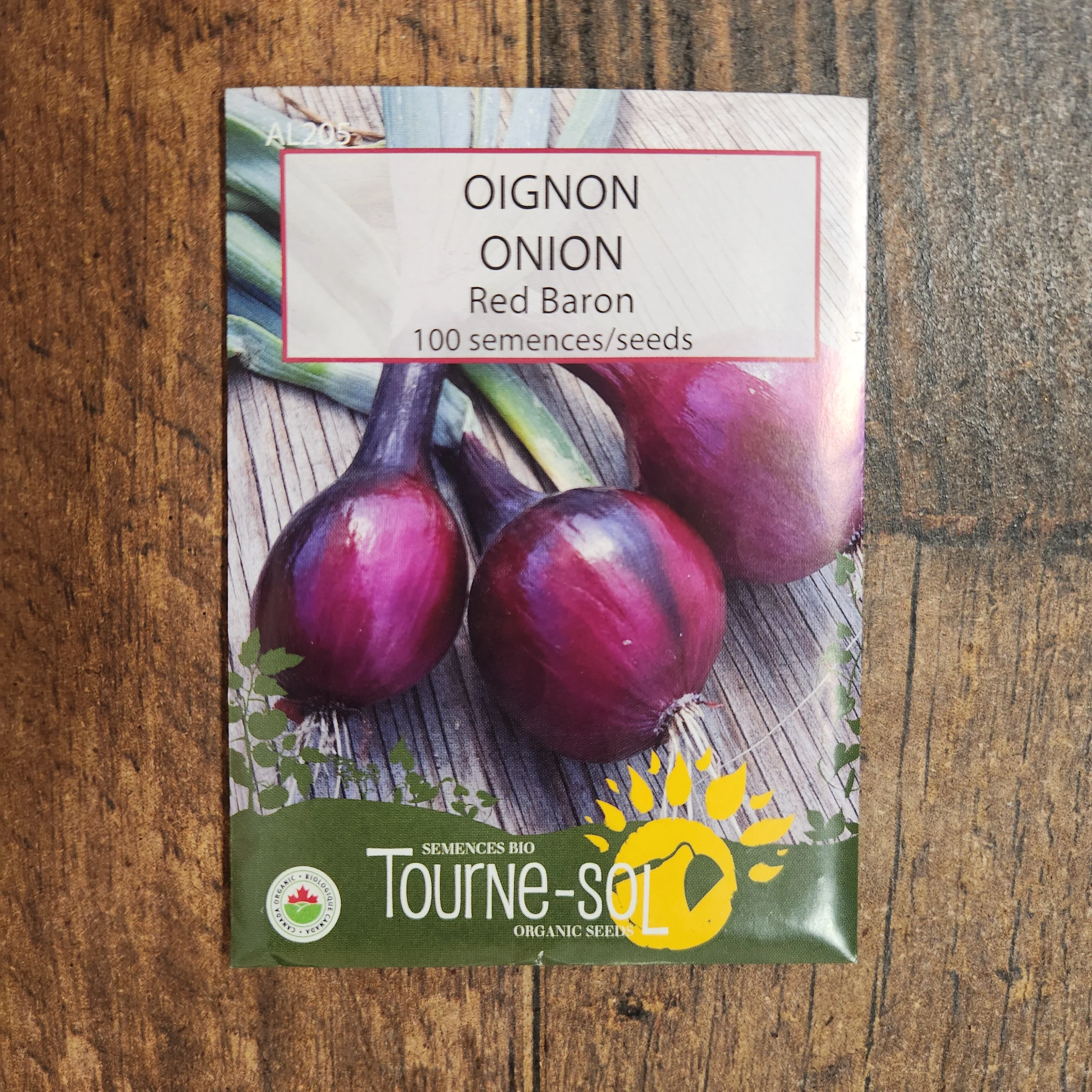 Oignon rouge 'Red Baron' bio - Image 2