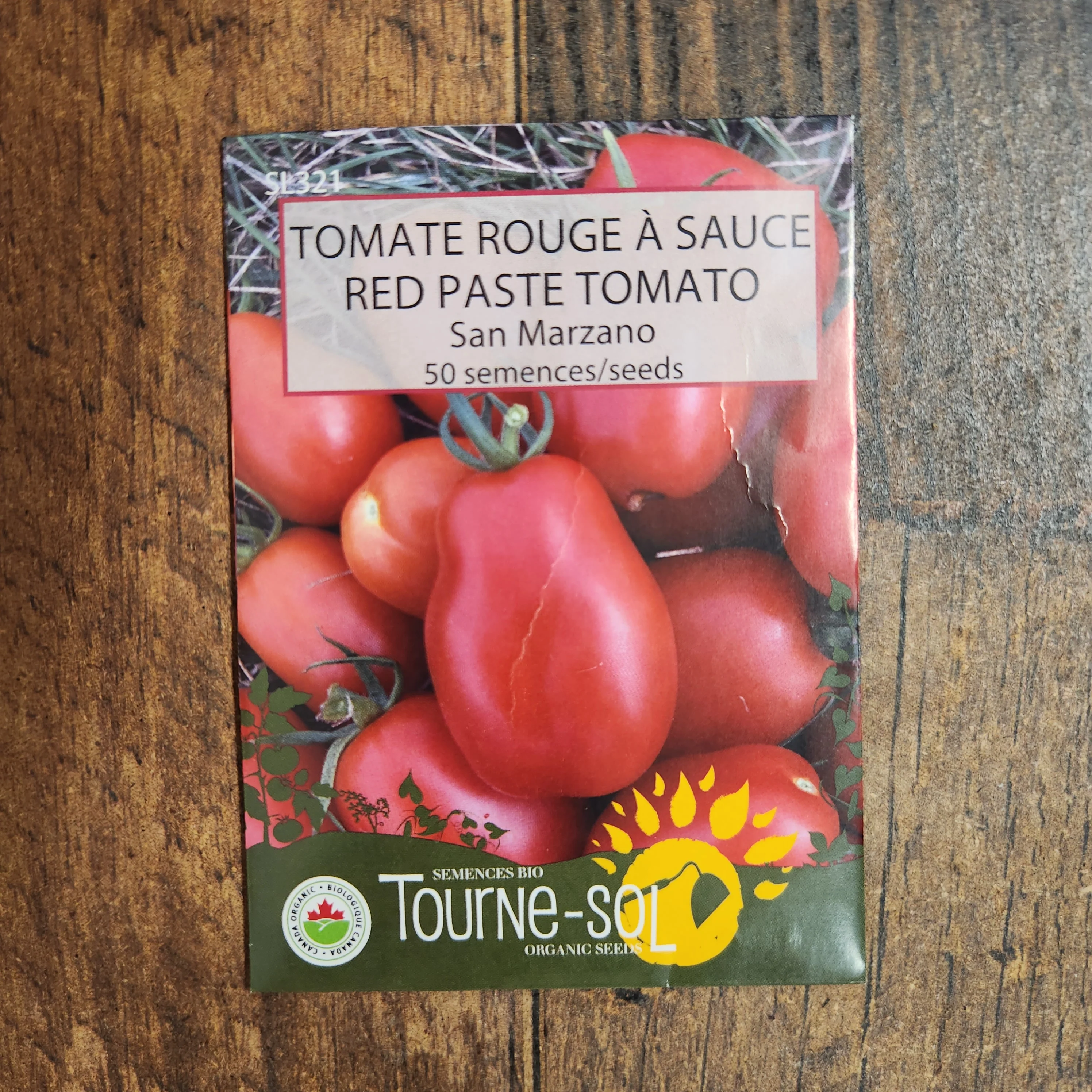 Tomate rouge à sauce 'San Marzano' bio - Image 2