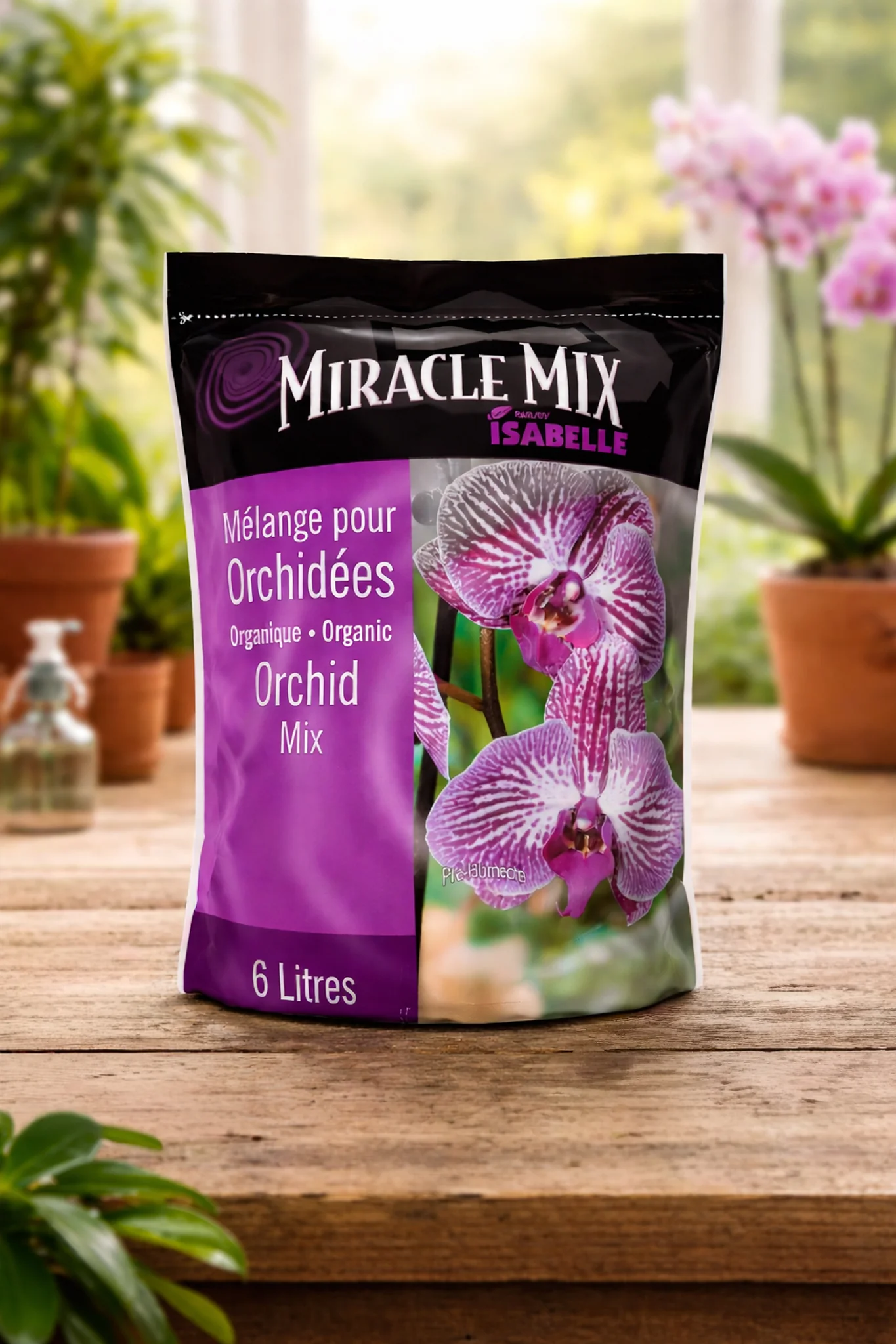 Terreau pour orchidées Isabelle Miracle Mix