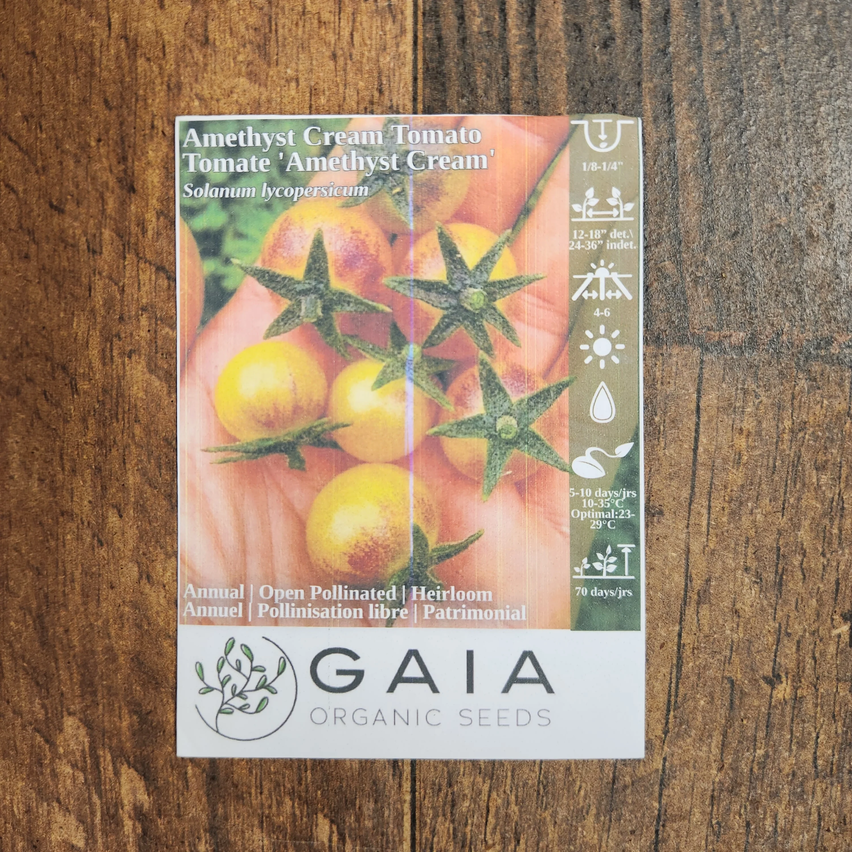 Tomate 'Amethyst Cream' bio - Image 2
