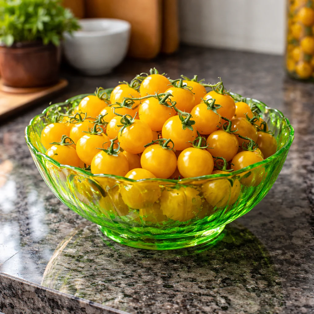 Tomate cerise 'Yellow Canary' bio