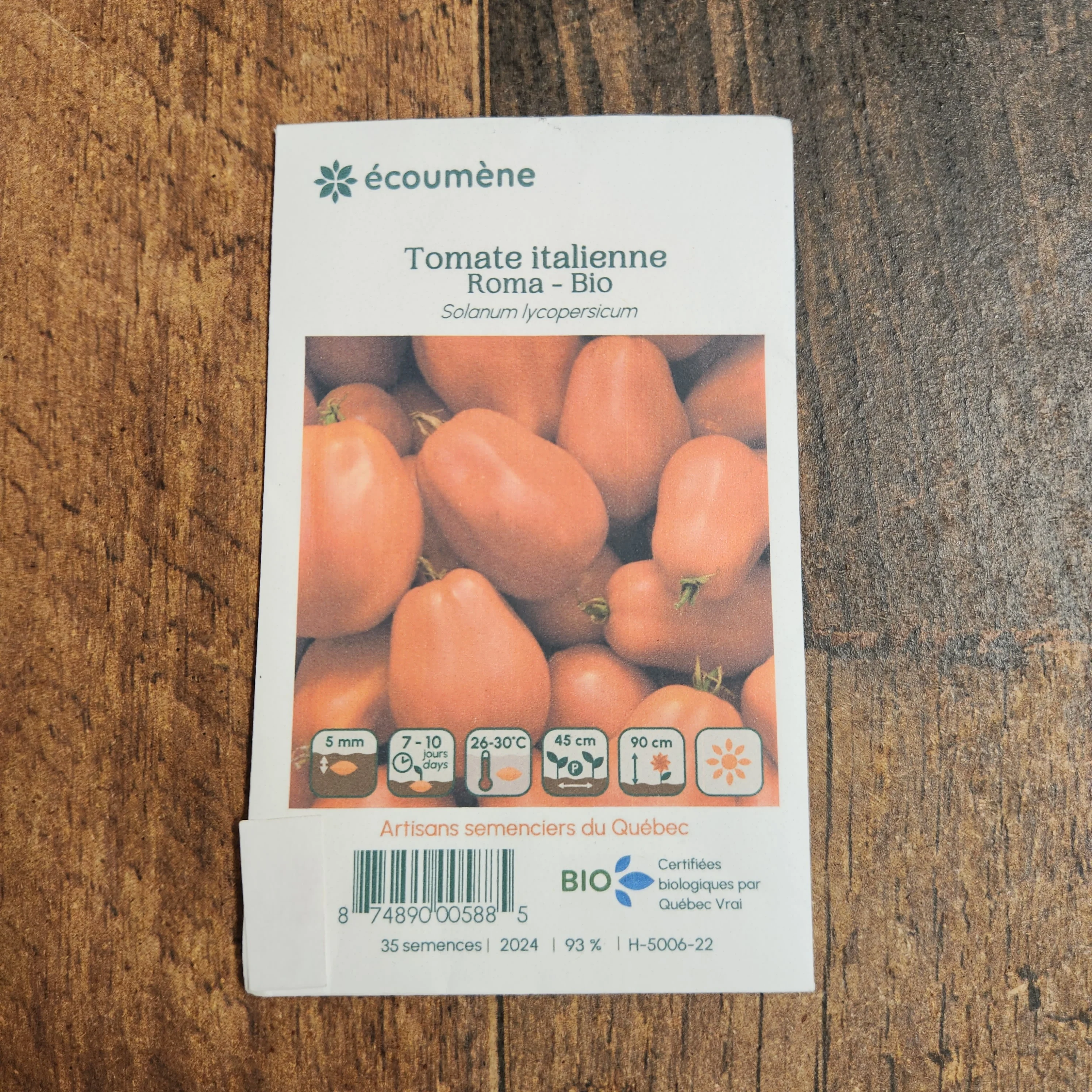 Tomate Italienne 'Roma' bio - Image 2