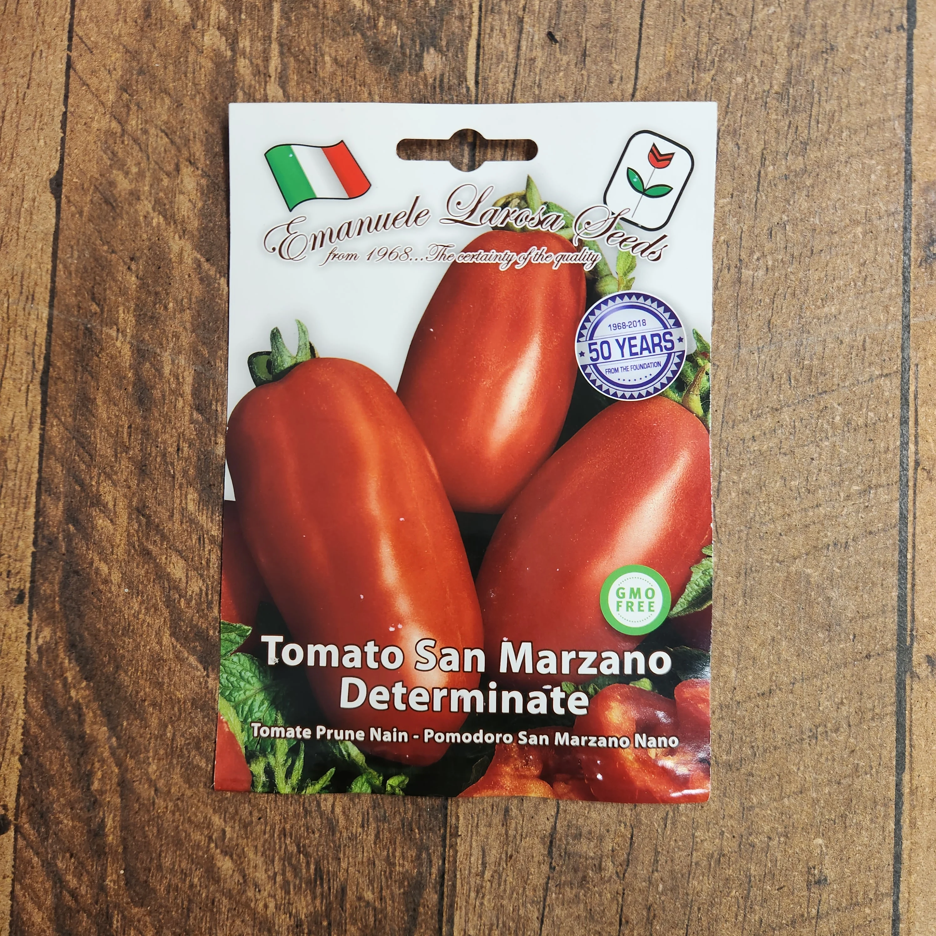 Tomate 'San Marzano' déterminée