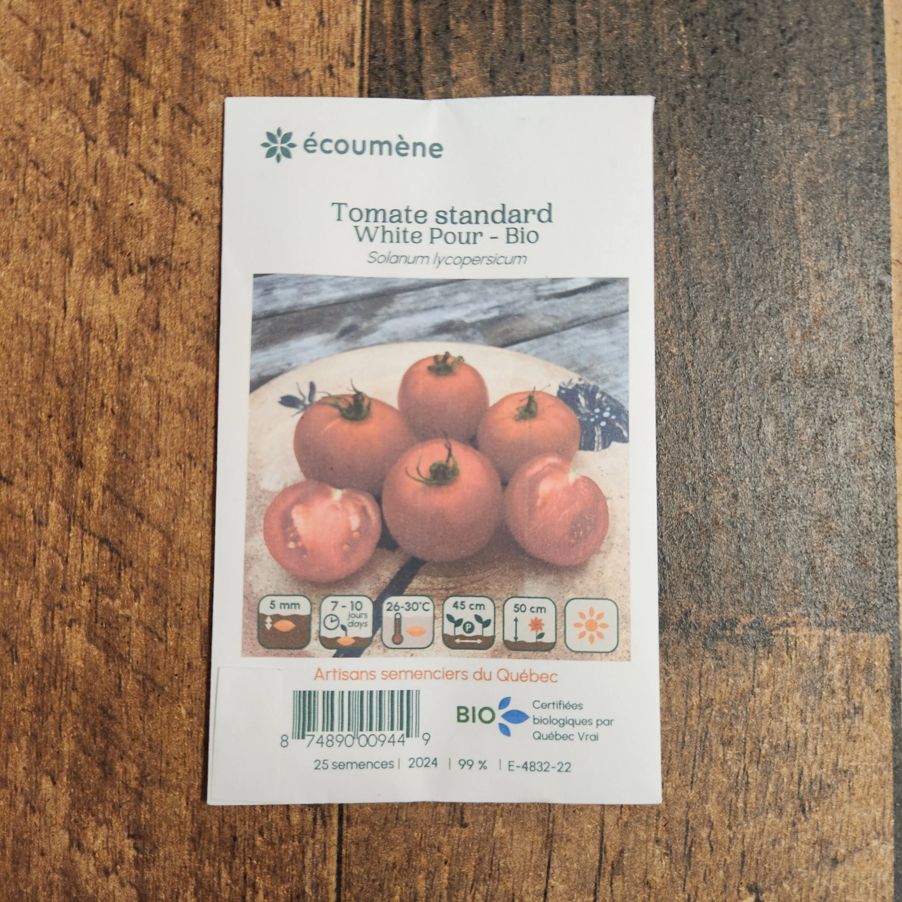 Tomate 'White Pour' bio - Image 2