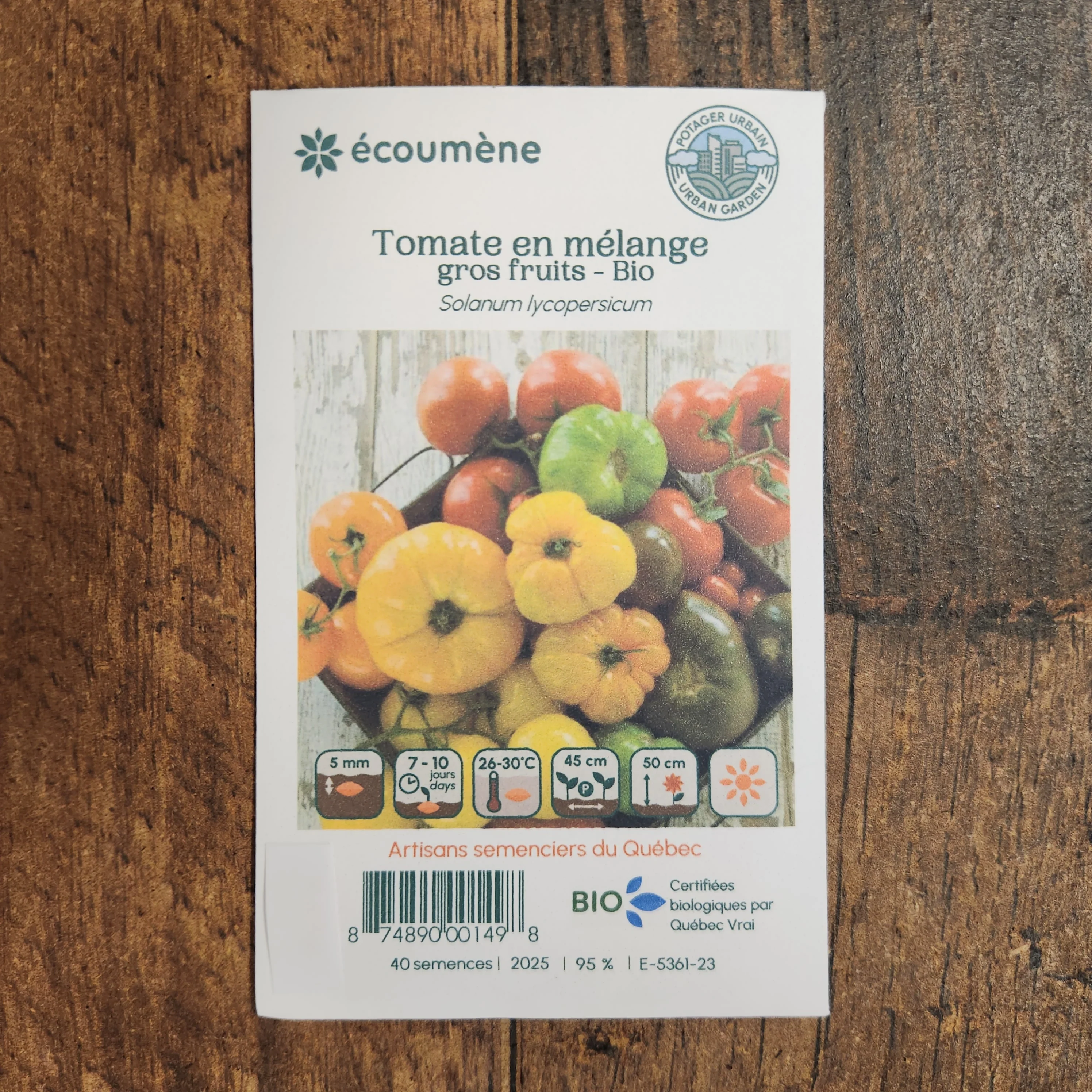 Mélange de tomates gros fruits bio - Image 2