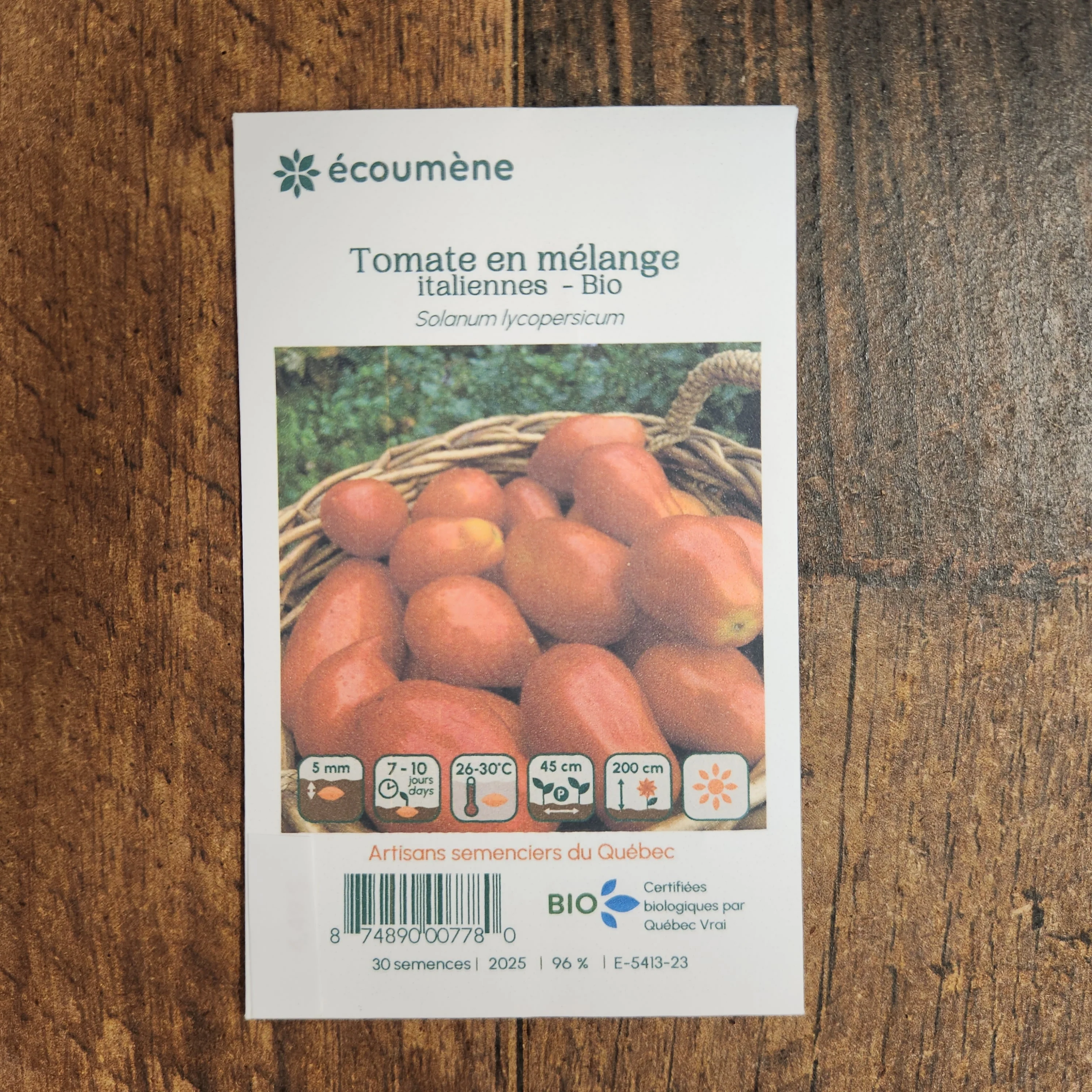 Mélange de tomates italiennes bio - Image 2