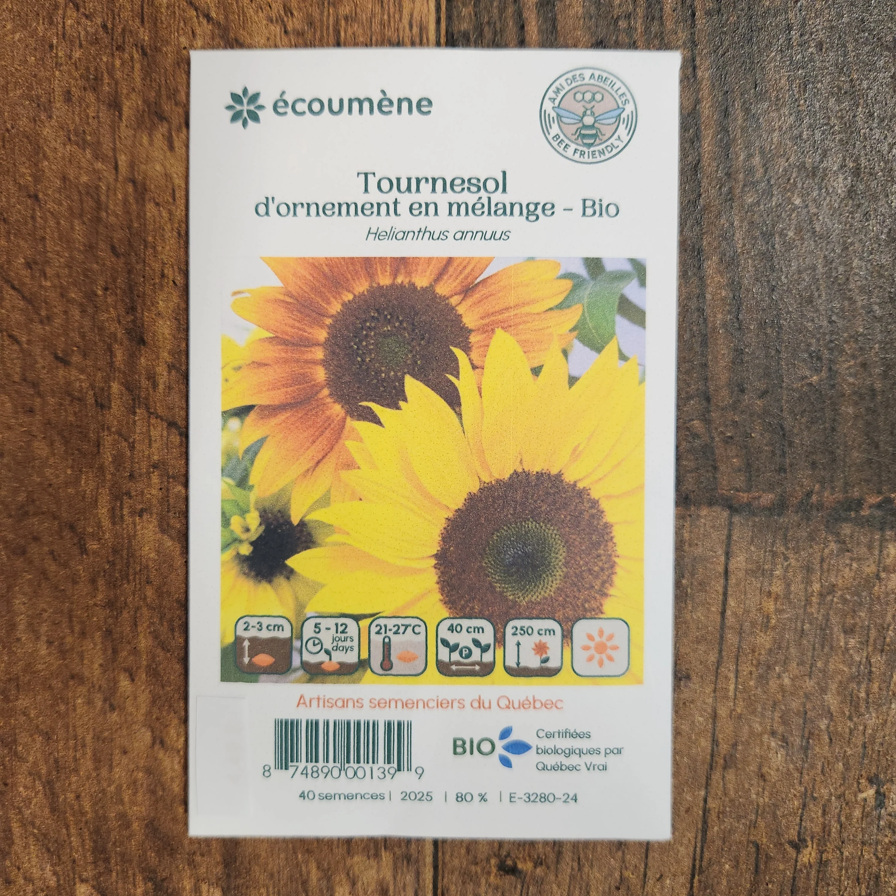 Mélange de tournesol bio - Image 2
