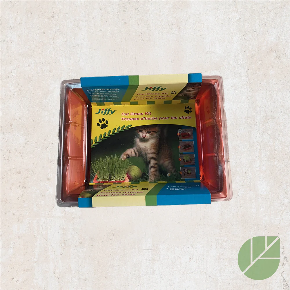 Trousse d'herbe Ă chat