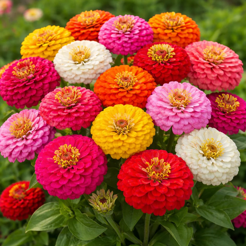 Zinnia 'Cut and Come again'